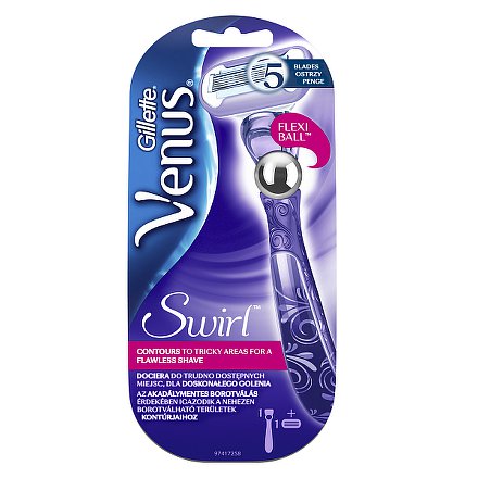 Gillette Venus Swirl strojek + 1 hlavice