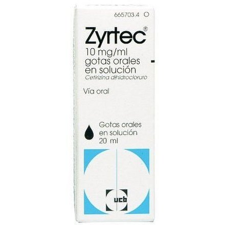 Zyrtec kapky 20 ml