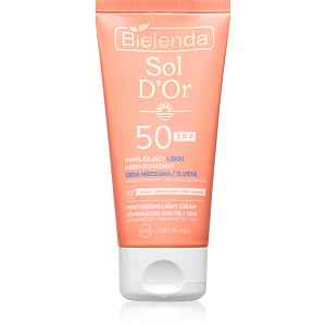 Bielenda Sol D’or voděodolný opalovací krém na obličej SPF 50 50 ml