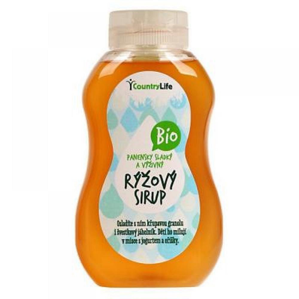 COUNTRY LIFE Rýžový sirup BIO 250 ml