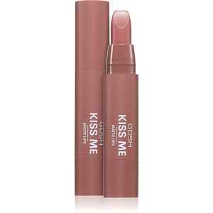 GOSH COPENHAGEN Kiss Me Matte Lips krémová rtěnka s matným efektem odstín 005 Naked Kiss 3 g