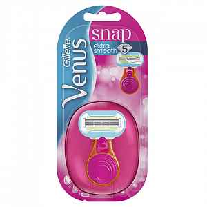 Gillette Venus Snap strojek + 1 hlavice Pink