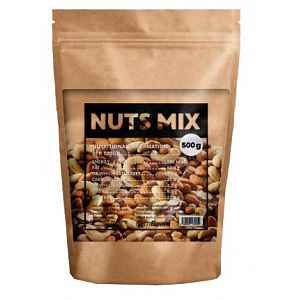 Mix přírodních ořechů unflavored - 500 g