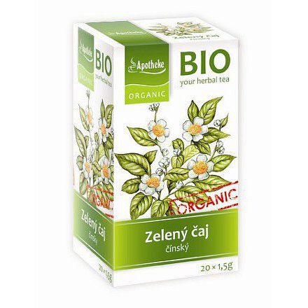 Apotheke BIO Zelený čaj 20x1.5g