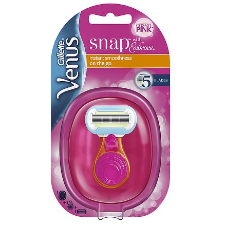 Gillette Venus Snap strojek + 1 hlavice Pink