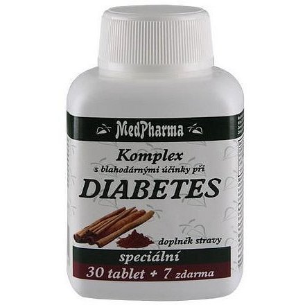 MedPharma DIABETES formula - komplex s blahodárnými účinky 37 tobolek