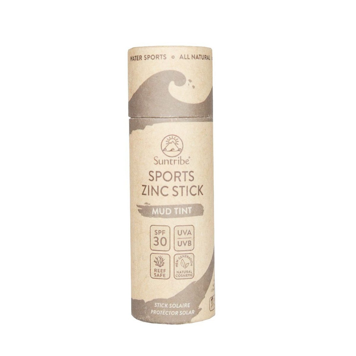Suntribe Přírodní opalovací tyčinka se zinkem tělová SPF30 30 g