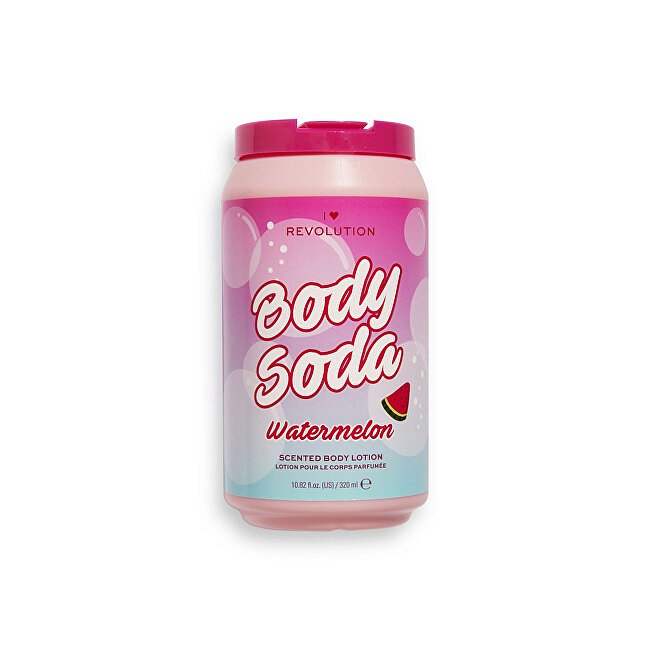 Vyživující tělové mléko Body Soda Watermelon (Scented Body Lotion) 320 ml