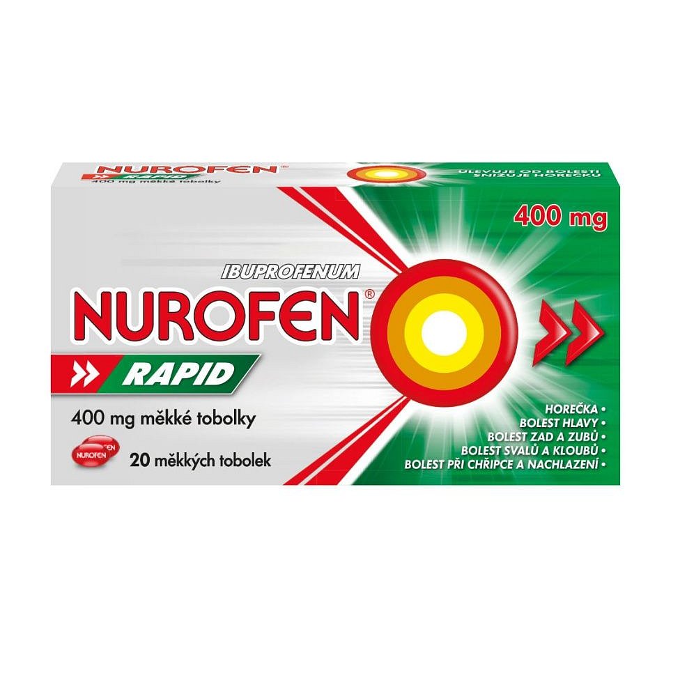 Nurofen Rapid 400 mg 20 tobolek