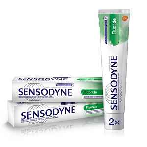 Sensodyne Fluoride zubní pasta Duopack 2 x 75 ml