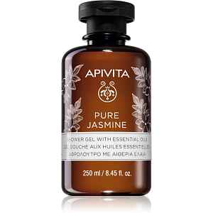 Apivita Pure Jasmine Shower Gel hydratační sprchový gel s esenciálními oleji 250 ml