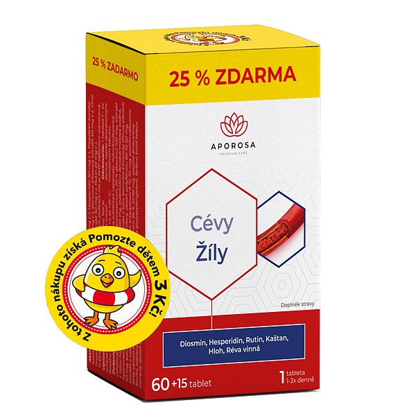 APOROSA Cévy Žíly 75 tablet