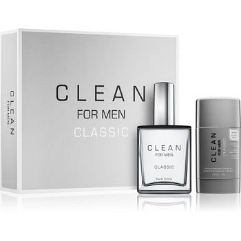 CLEAN For Men Classic dárková sada I. toaletní voda 60 ml + deostick 75 g