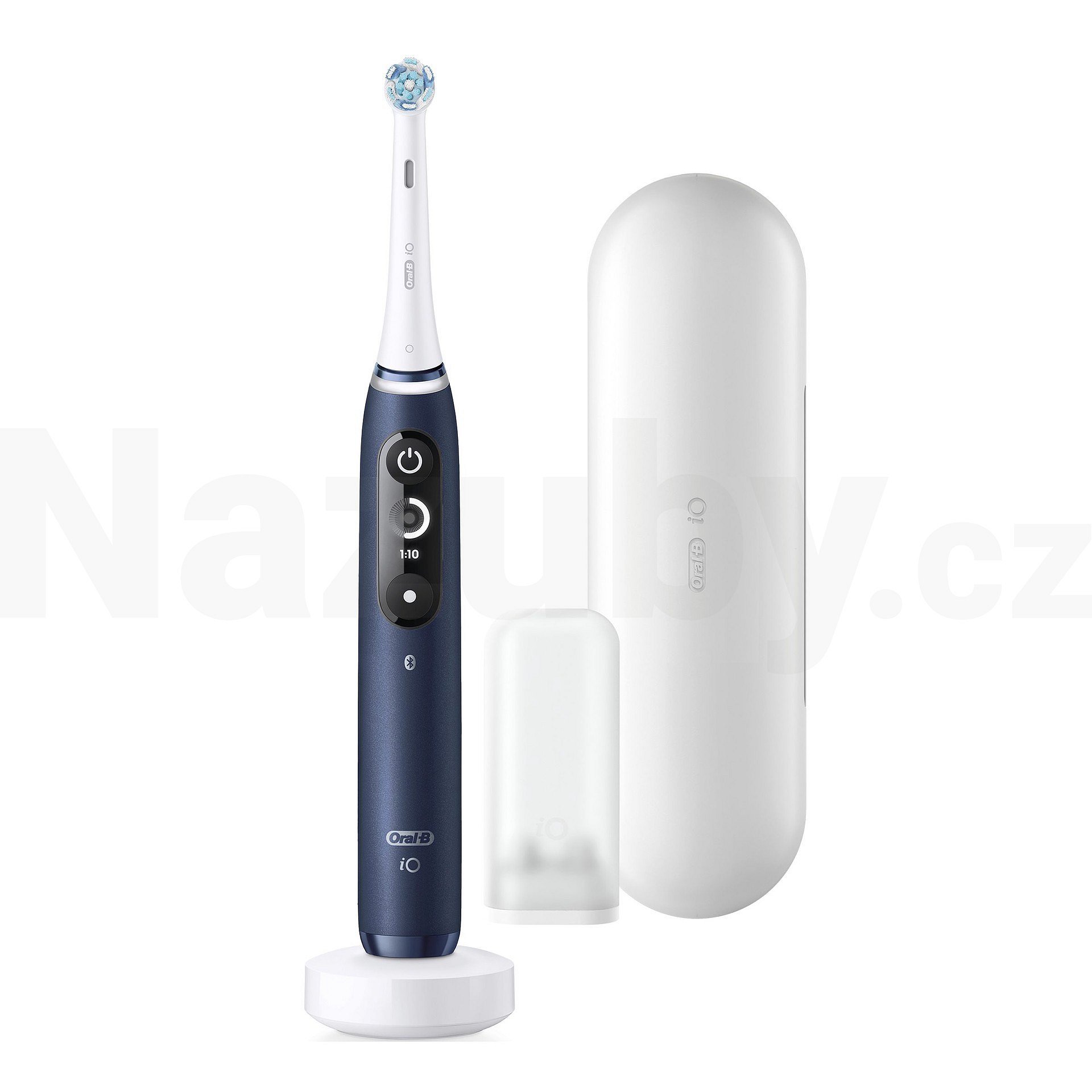 Oral-B iO Series 7 Sapphire Blue magnetický kartáček - 100 dní na vyzkoušení zboží