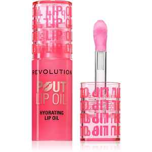 Revolution Pout Lip olej na rty s hydratačním účinkem odstín Watermelon Pink 3 ml