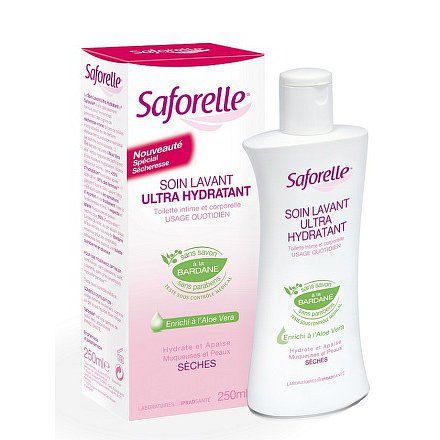 SAFORELLE ULTRA-hydrat. gel pro intimní hyg.250ml