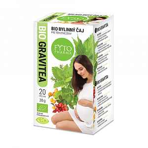 Fytopharma GRAVITEA BIO Bylinný čaj pro těhotné 20x1.5g