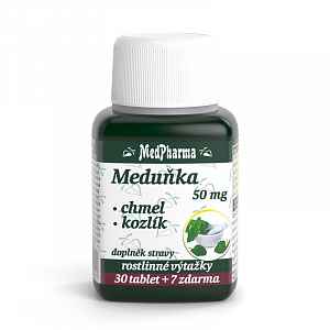 MedPharma Meduňka+chmel+kozlík orální tobolky 37