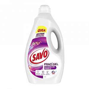 Savo prací gel na barevné prádlo 100 praní 5 l