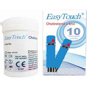 Proužky EasyTouch - cholesterol 10 kusů