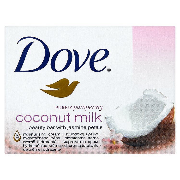 Dove Purely Pampering Coconut Milk krémová tableta na mytí 100 g