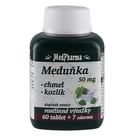 MedPharma Meduňka+chmel+kozlík orální tobolky 37
