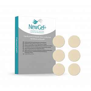 NewGel+ NG-180 Bodová kolečka silikonová náplast na jizvy 6 ks béžová