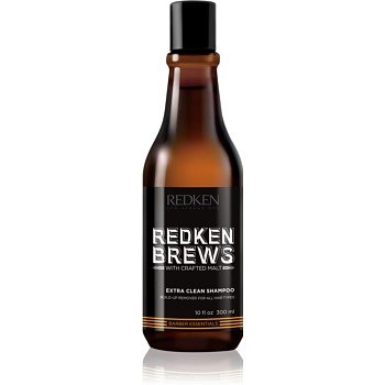 Redken Brews hloubkově čisticí šampon pro všechny typy vlasů  300 ml