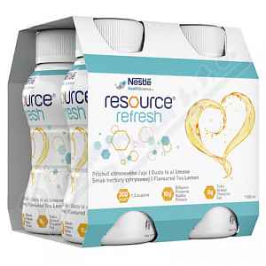 RESOURCE REFRESH PŘÍCHUŤ CITRONOVÉHO ČAJE POR SOL 4X200ML