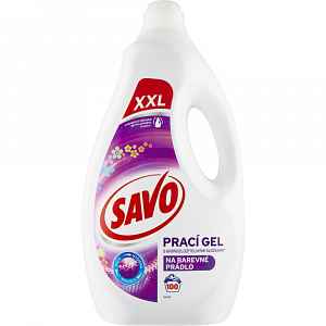 Savo prací gel na barevné prádlo 100 praní 5 l