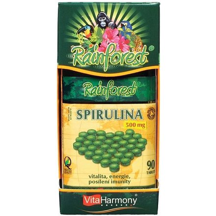 VitaHarmony Spirulina 500mg tbl.90 100% organická