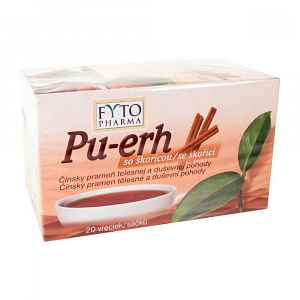 Pu-erh se škořicí 20x1,5g