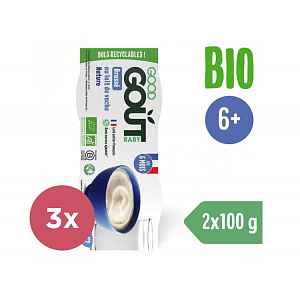 GOOD GOUT BIO Dezert mléčný 3 x (2x100 g)