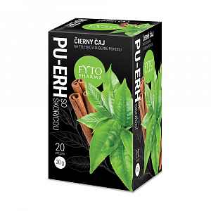 Pu-erh se škořicí 20x1,5g