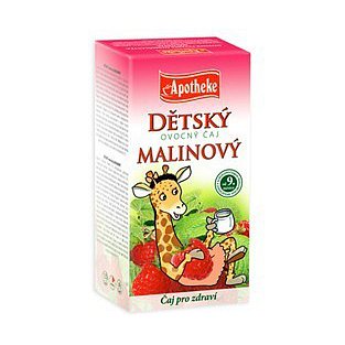 Apotheke Dětský ovocný čaj malinový 20x2g