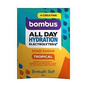 BOMBUS All day hydration drink creatine tropical 12 g