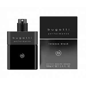 Bugatti Performance Intense Black toaletní voda pro muže 100 ml