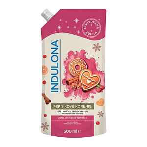 Indulona Tekuté mýdlo Perníčkové koření náhradní náplň 500 ml