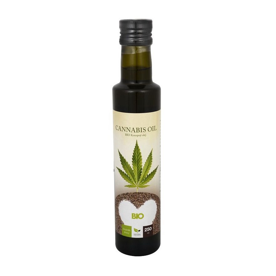 Natural Medicaments Cannabis oil BIO Konopný olej 250 ml