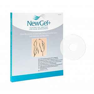 NewGel+ NG-320 Areola silikonová náplast na jizvy 2 ks průhledná