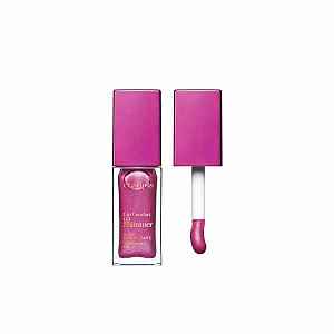 Clarins Lip Comfort Oil Shimmer olej na rty s vícerozměrným leskem  03 - Funky Raspberry