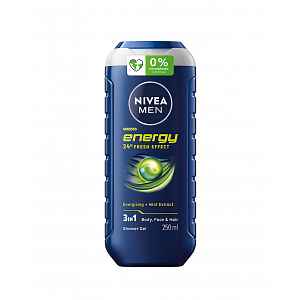 NIVEA Sprchový gel muži ENERGY 250ml č.80803