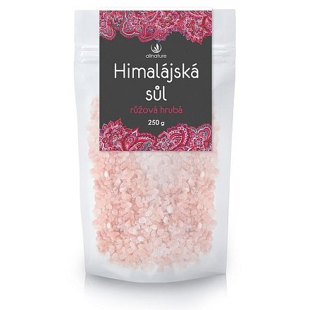 Allnature Himalájská sůl růžová hrubá 250 g