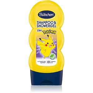 Bübchen Shampoo & Shower Gel Pokémon šampon a sprchový gel pro děti 230 ml