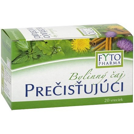 Bylinný čaj pročišťující 20x1,g Fytopharma