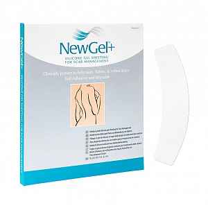 NewGel+ NG-360 Pás silikonová náplast na jizvy 2 ks průhledná