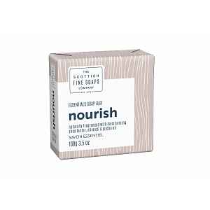 Scottish Fine Soaps Vyživující tuhé mýdlo Nourish - Jojoba & Olivový olej 100 g