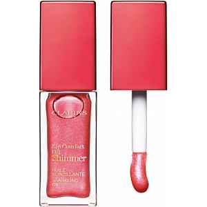 Clarins Lip Comfort Oil Shimmer olej na rty s vícerozměrným leskem  04 - Intense Pink Lady