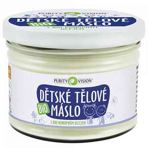 Purity Vision Dětské tělové máslo 350ml