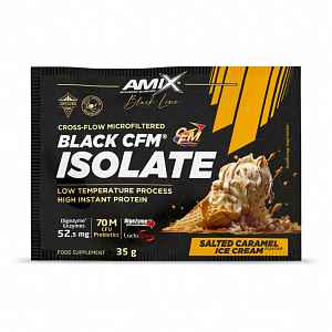 Amix Black Line Black CFM Isolate 35 g salted caramel ice cream